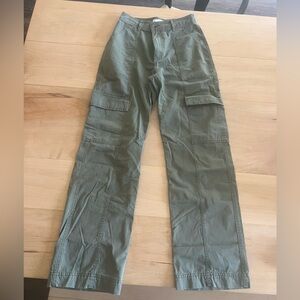 Abercrombie & Fitch Olive Green Cargo Pants
